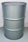 Phillips Silver Oil Drum
