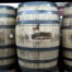 jack daniel’s wooden barrels with logo