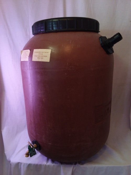 30 Gallon Poly Barrel with Handles - Volunteer Drum