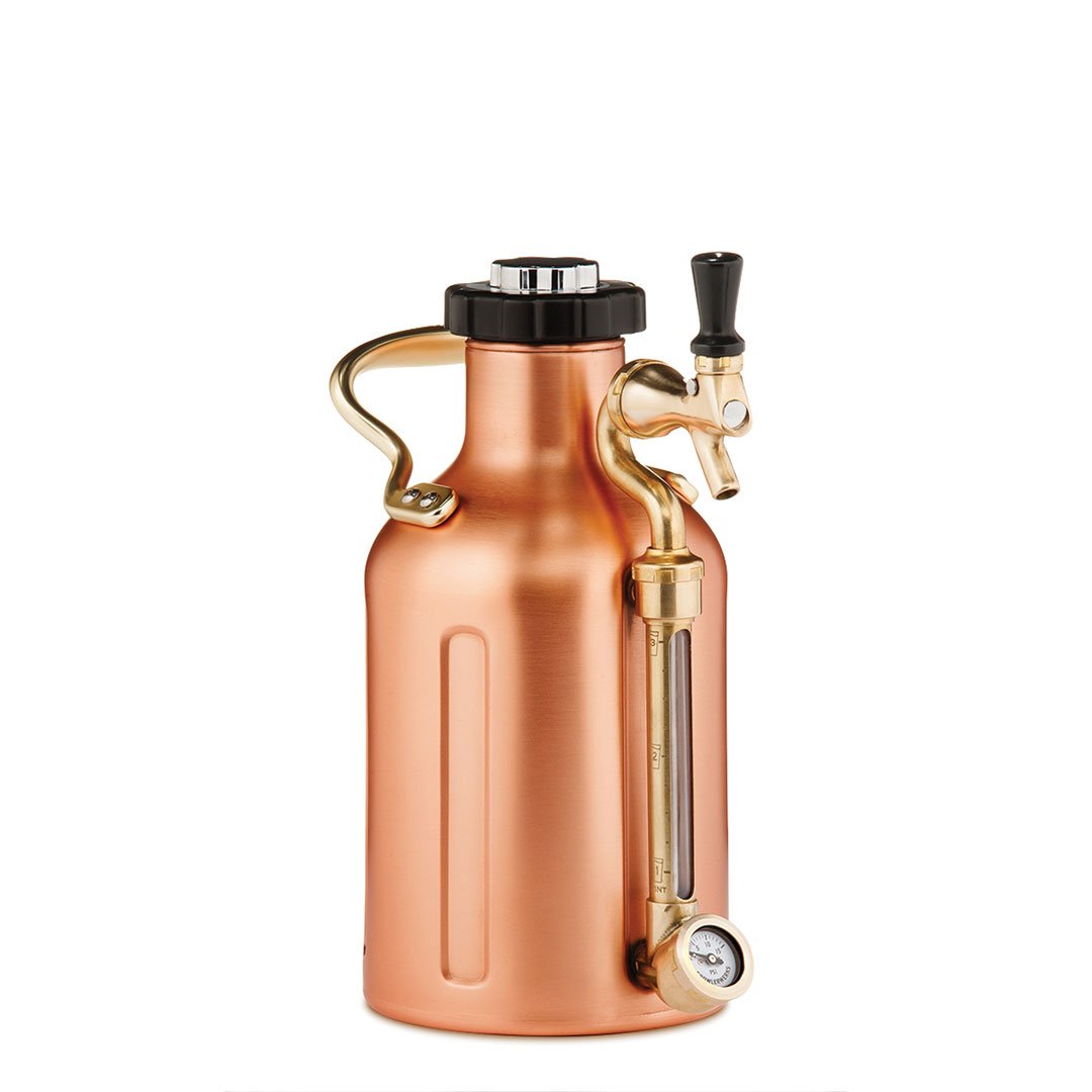 GrowlerWerks uKeg 64 oz. Growler Copper
