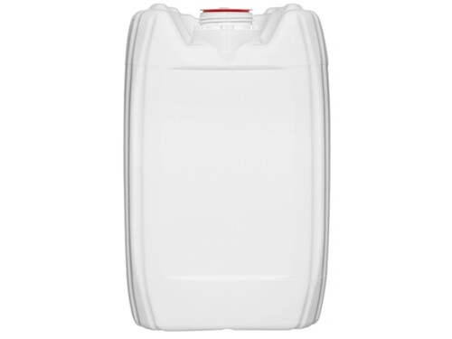 white container 6 gallon 22.5 l white background