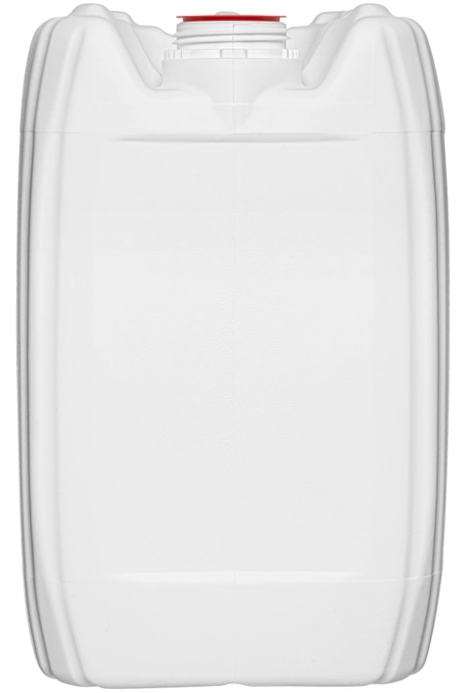 white container 6 gallon 22.5 l white background