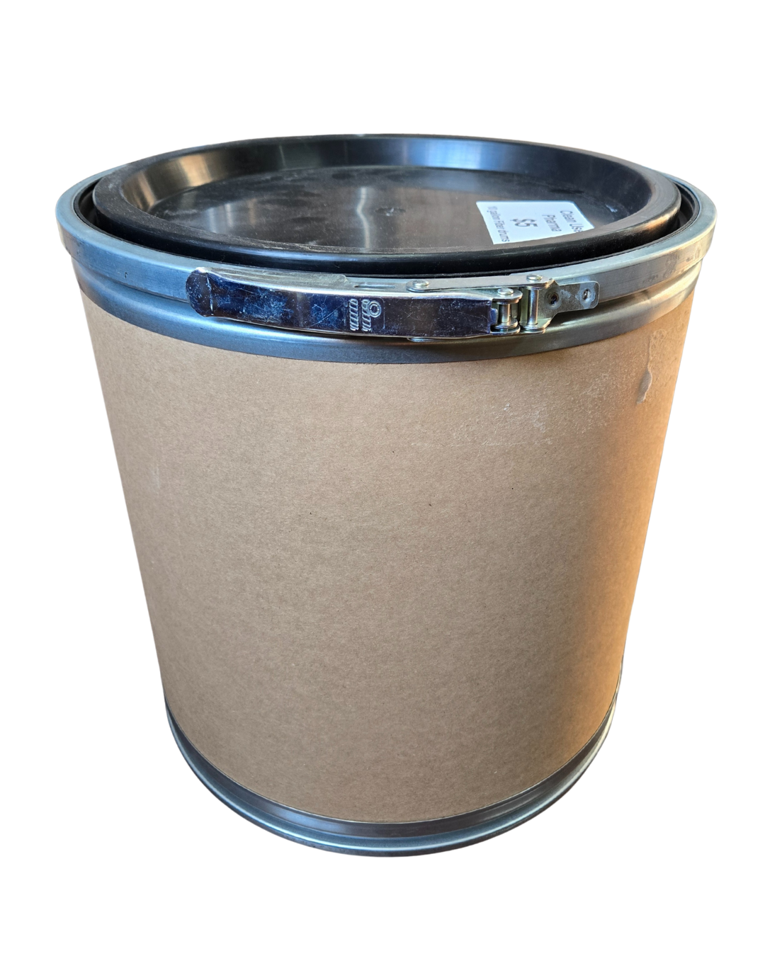 10 Gallon Used Fiber Drum - Image 3