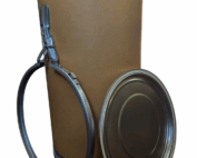 used fiber drum 7 gallon