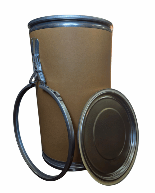 used fiber drum 7 gallon