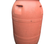 Plastic-Food-Product-Barrel-red-55-gal