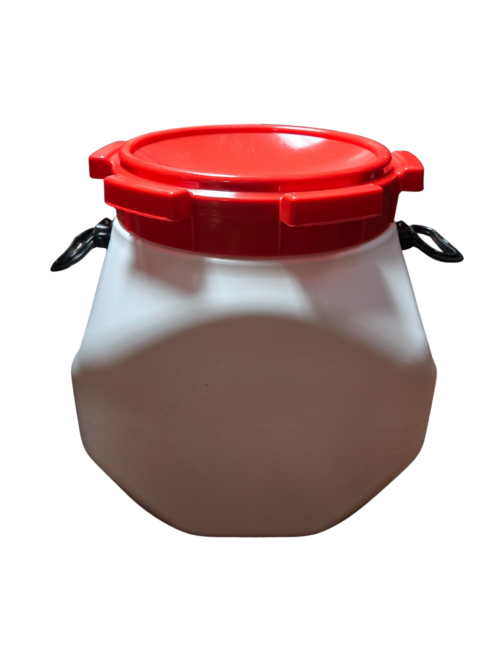 white red square drum